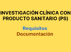 Imagen Investigaci&oacute;n Cl&iacute;nica con Producto Sanitario