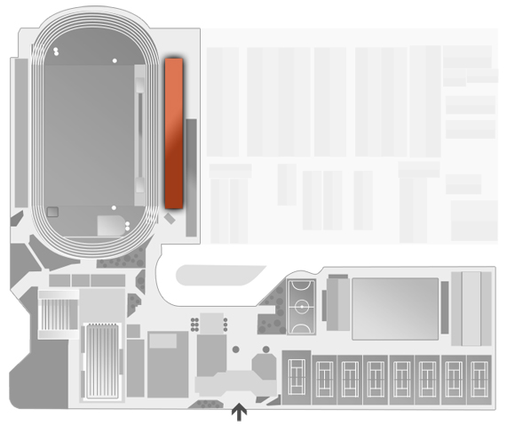 Ubicaci&oacute; vestidors grada
