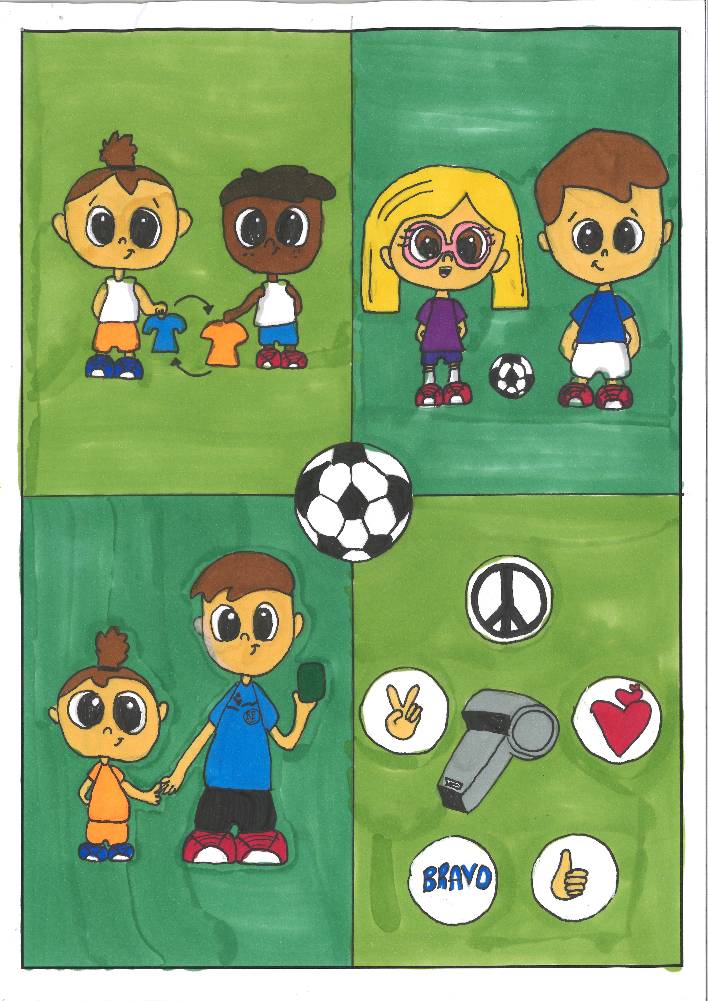 Tercero premio benjamin, Leo Tur Cardona, 8 años (ETB CALVIÀ)