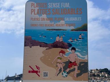 Imatge soller platja sense fum